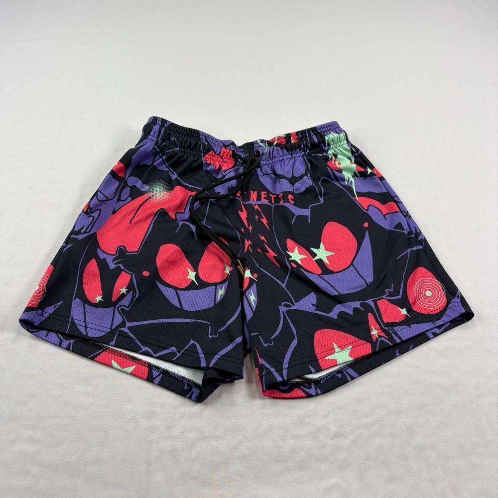 Kinetic Kings Shorts Mens Medium Geometric AOP Graphic Athletic Gym